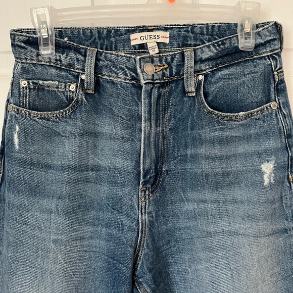 GUESS high waisted straight leg jeans - Picture 6 of 6